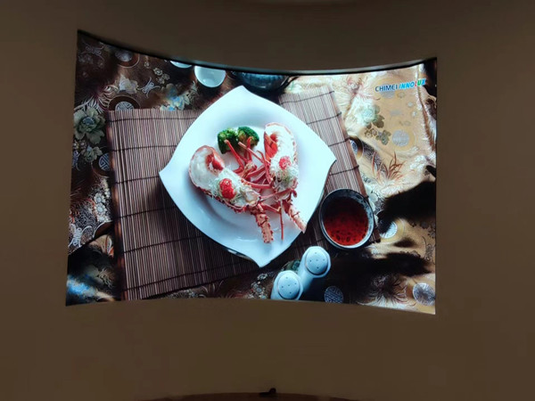 双滦室内P2.5弧形LED屏